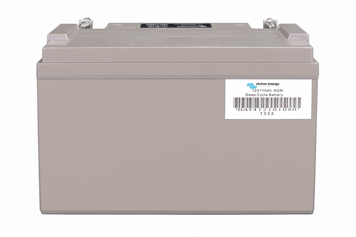 Victron Energy AGM Deep Cycle battery 12V 110Ah M8 insert