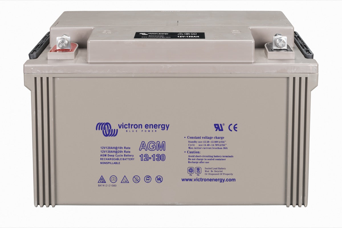 Victron Energy AGM Deep Cycle Battery 12V 130Ah Insert M8