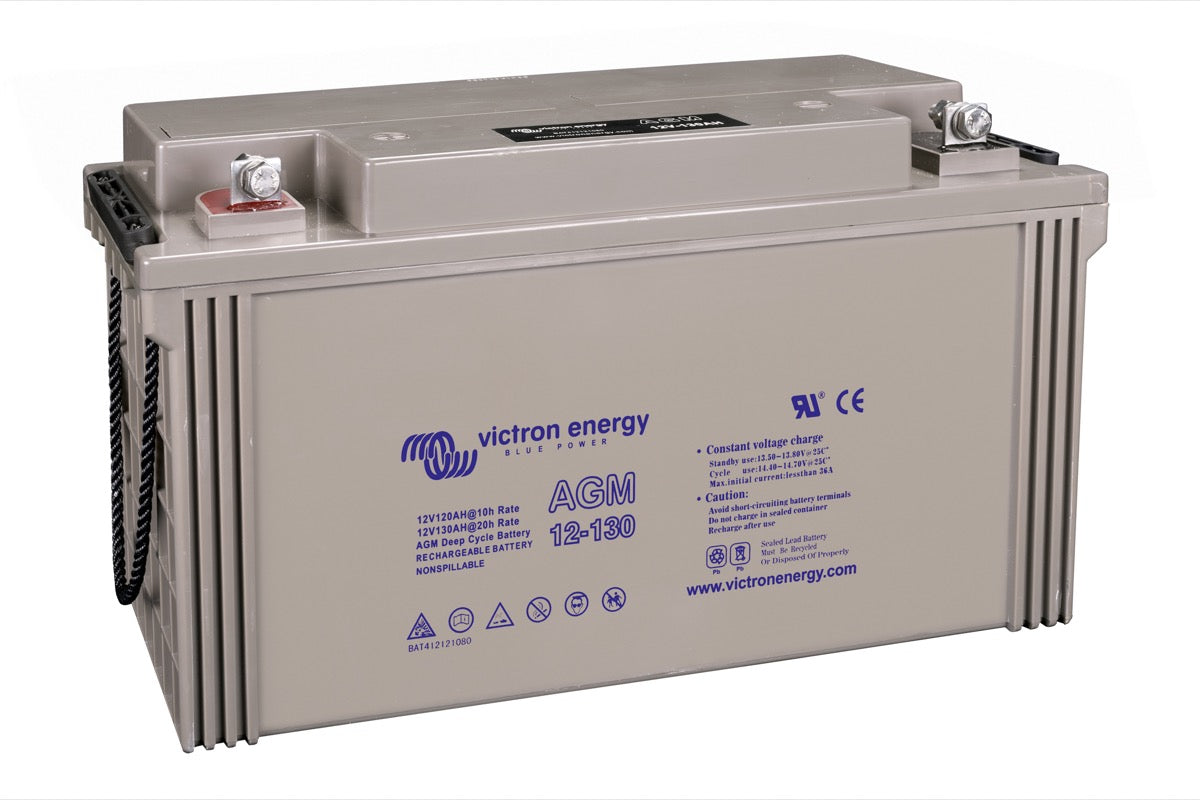 Victron Energy AGM Deep Cycle Battery 12V 130Ah Insert M8