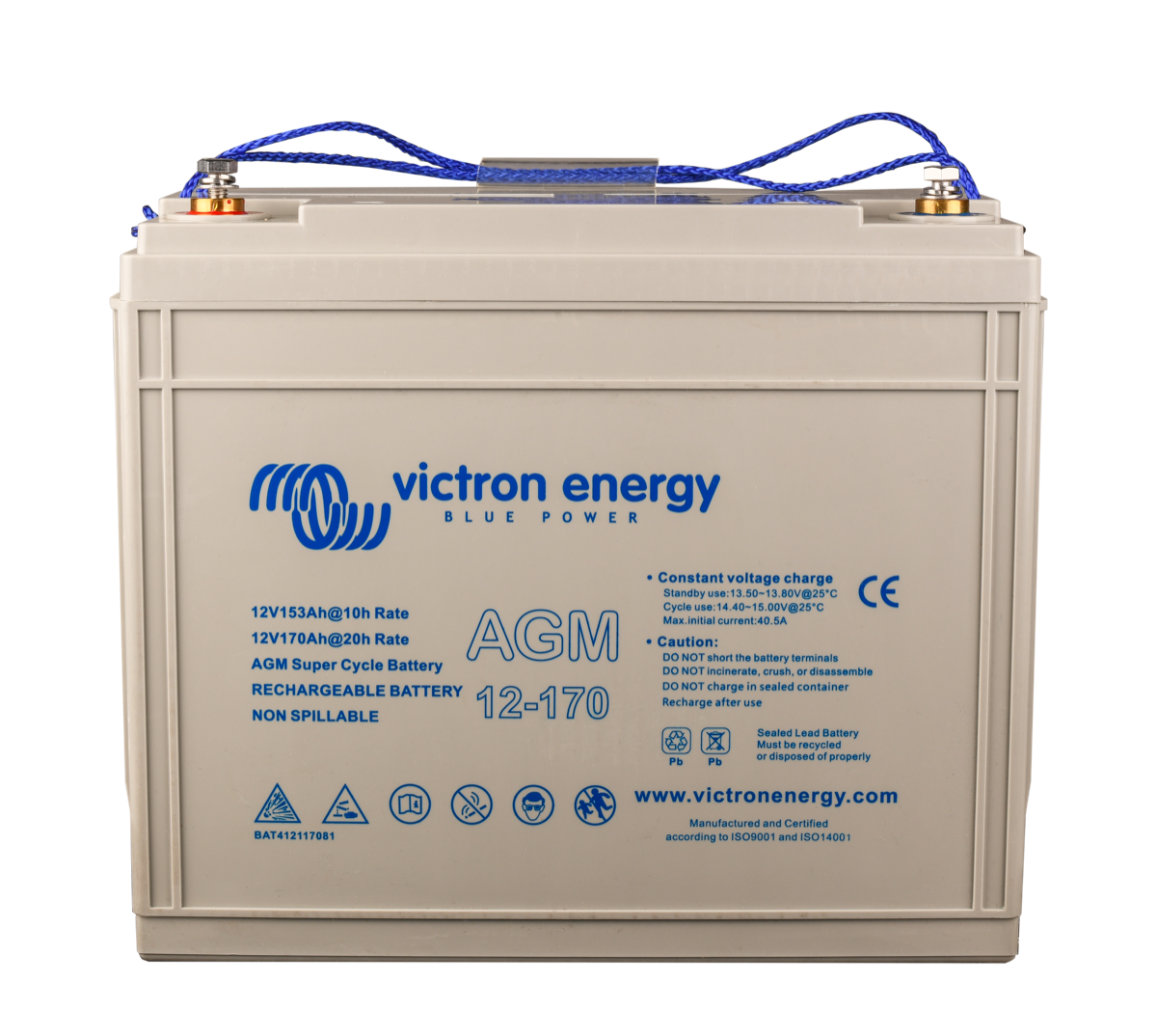 Victron Energy AGM Super Cycle Battery 12V 170Ah