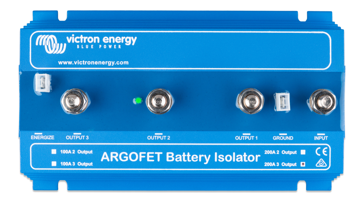 Victron Energy Argofet Battery Isolator 200-3