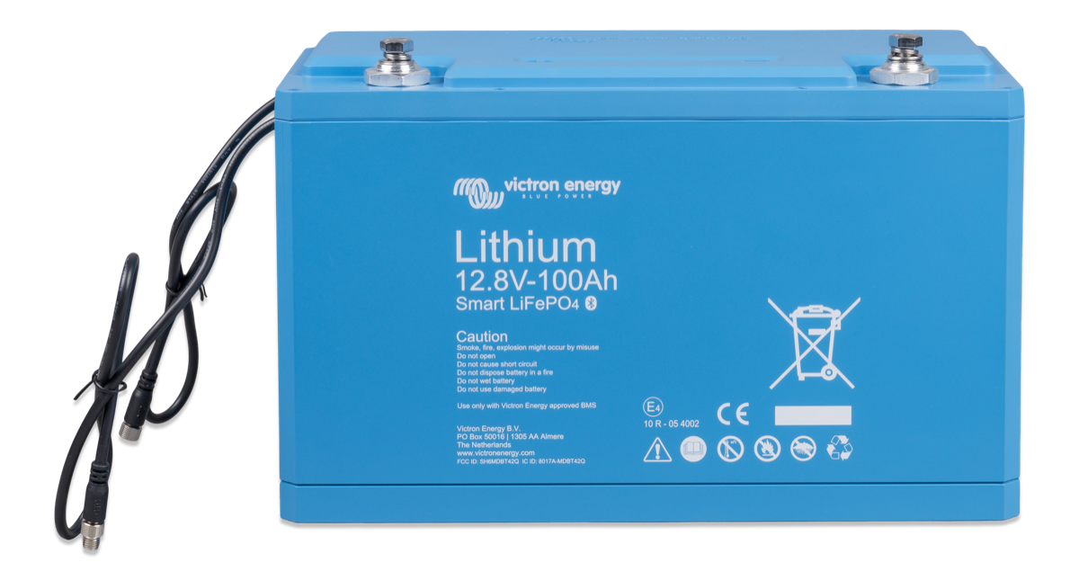 Victron Energy Lithium LiFePO4 Battery Smart 12.8V 100Ah