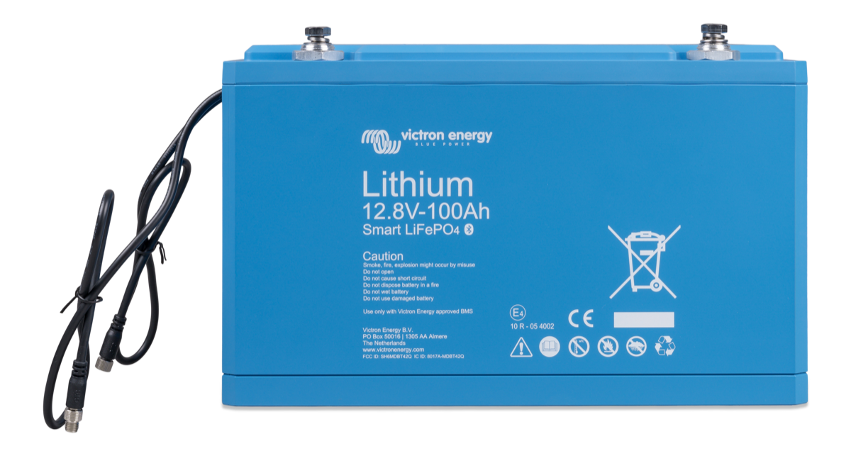 Victron Energy Lithium LiFePO4 Battery Smart 12.8V 100Ah