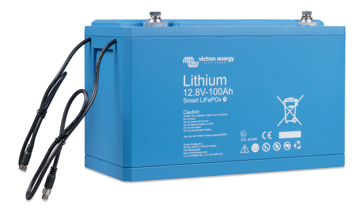 Victron Energy Lithium LiFePO4 Battery Smart 12.8V 100Ah