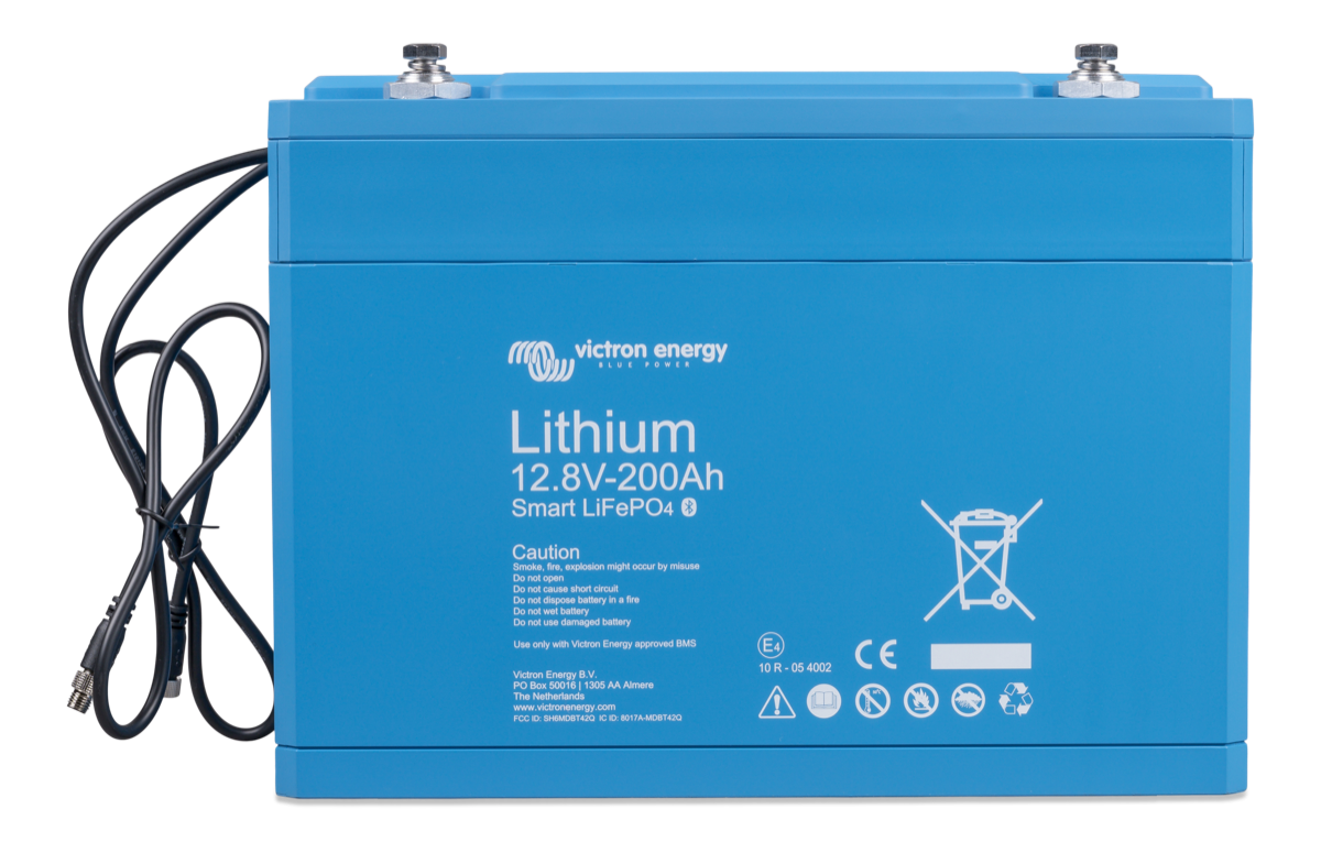 Victron Energy Lithium LiFePO4 Battery Smart 12,8V 200Ah