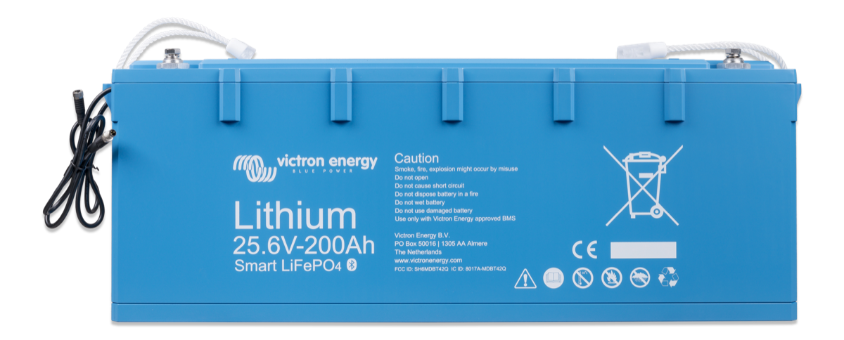 Victron Energy Lithium LiFePO4 Battery Smart 25,6V 200Ah