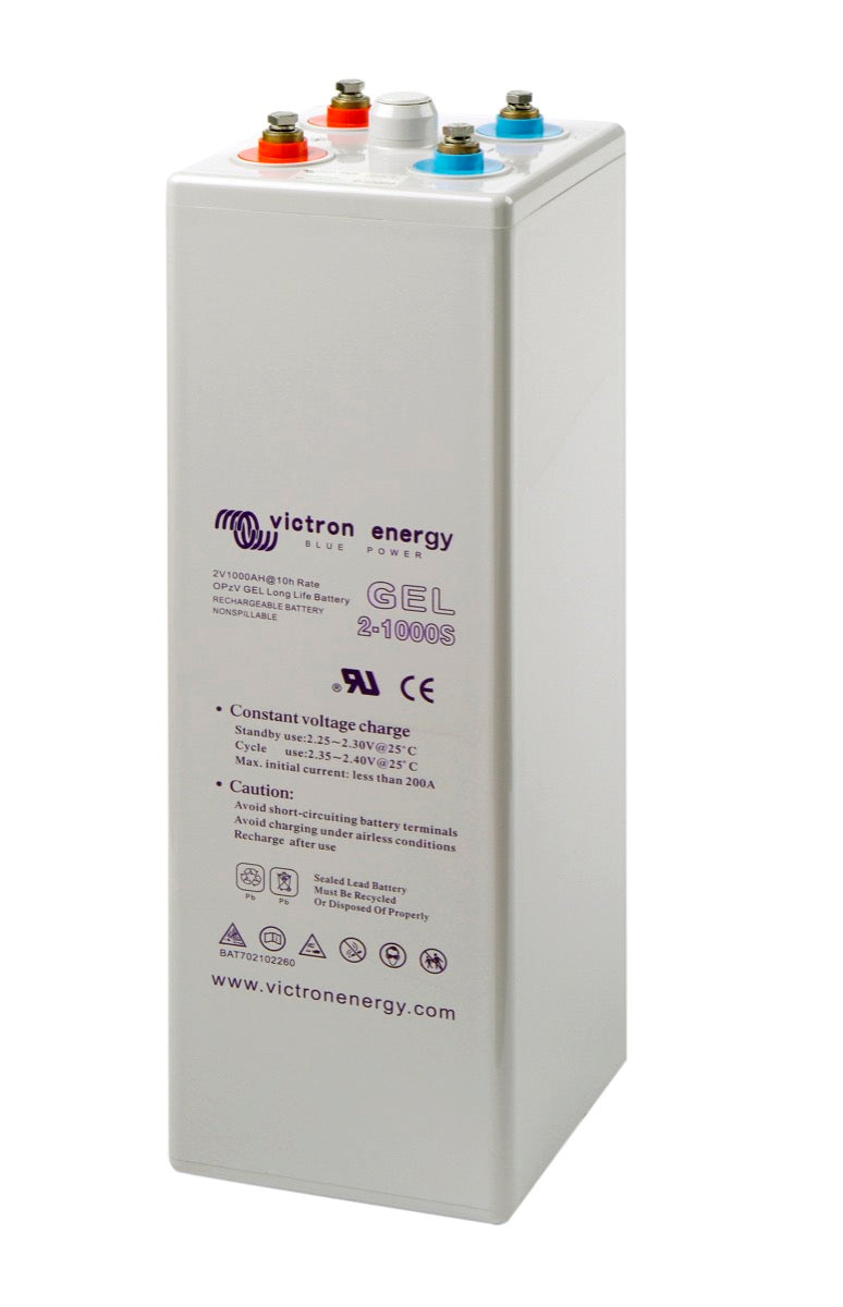 Victron Energy OPzV Gel Battery 2V 1000Ah