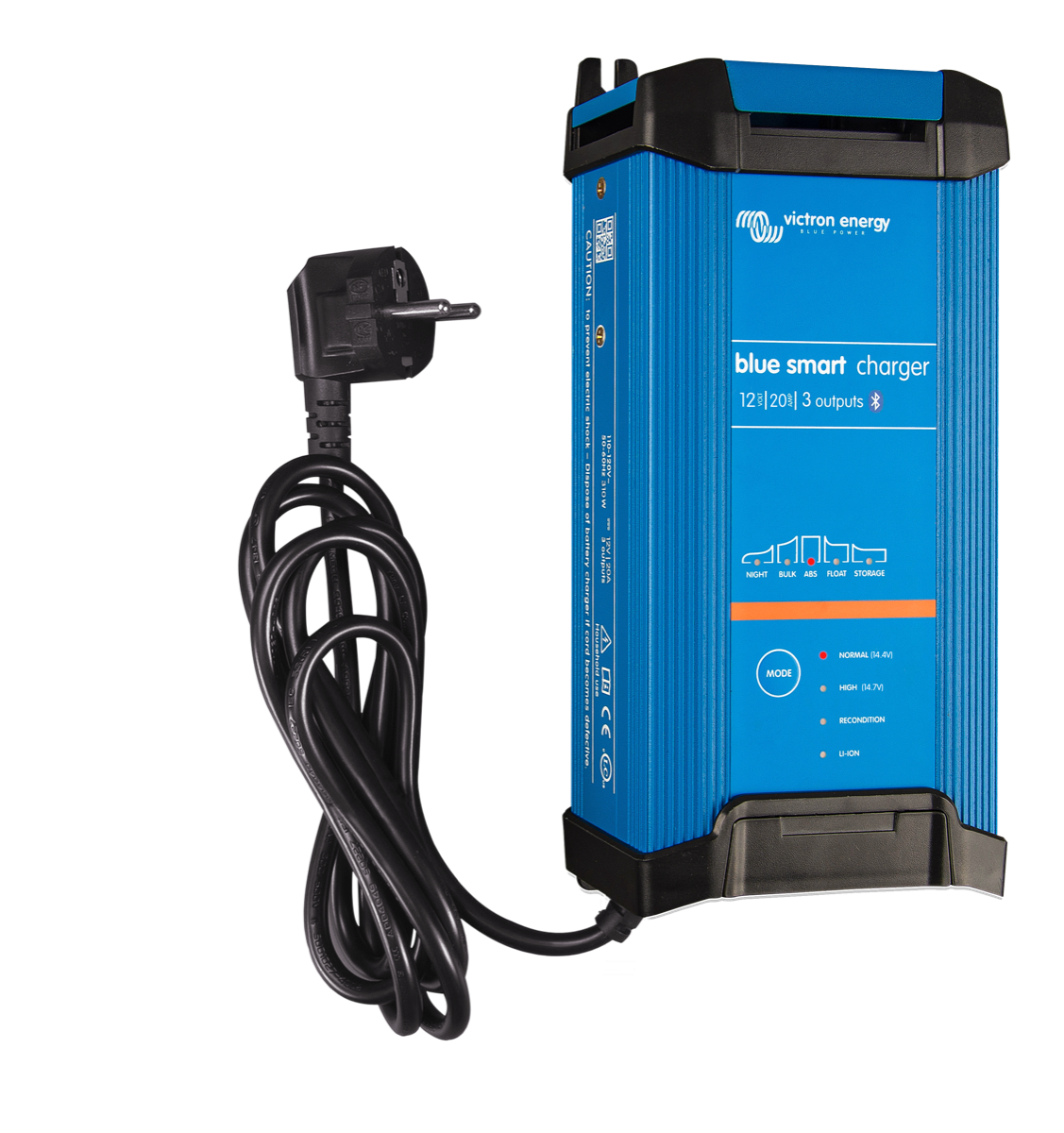 Victron Energy Blue Smart IP22 Battery Charger 12V 20A (3) 230VAC - Charge 3 Batteries