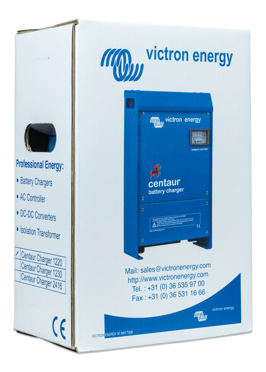 Victron Energy Battery Charger Centaur 12V 20A (3) 90-265V - Charge 3 battery banks