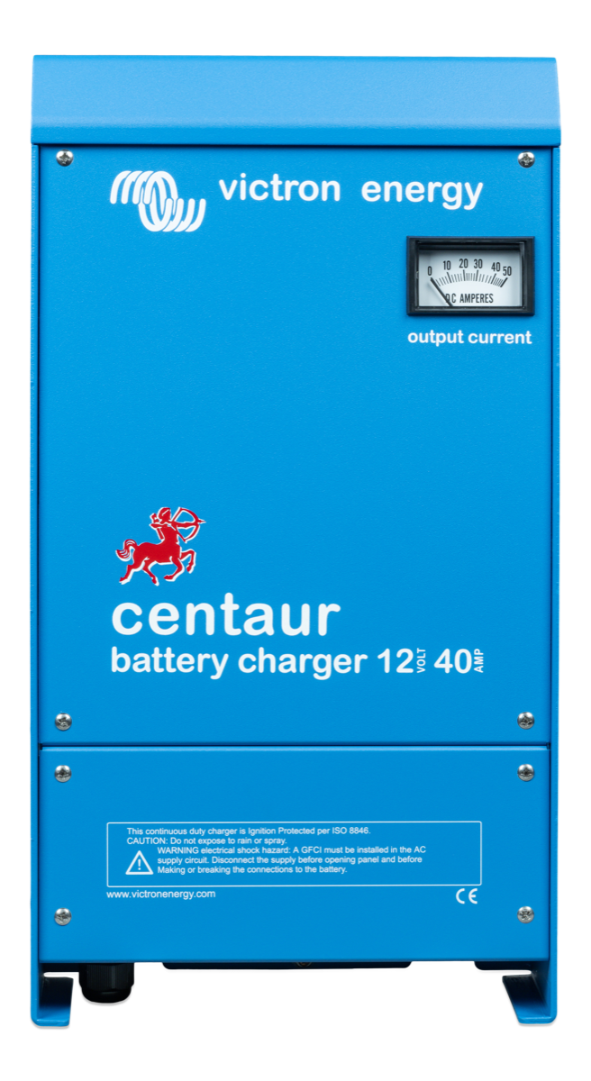 Victron Energy Battery Charger Centaur 12V 40A (3) 90-265V - Charge 3 battery banks