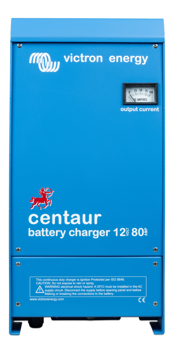 Victron Energy Battery Charger Centaur 12V 80A (3) 90-265V - Charge 3 battery banks