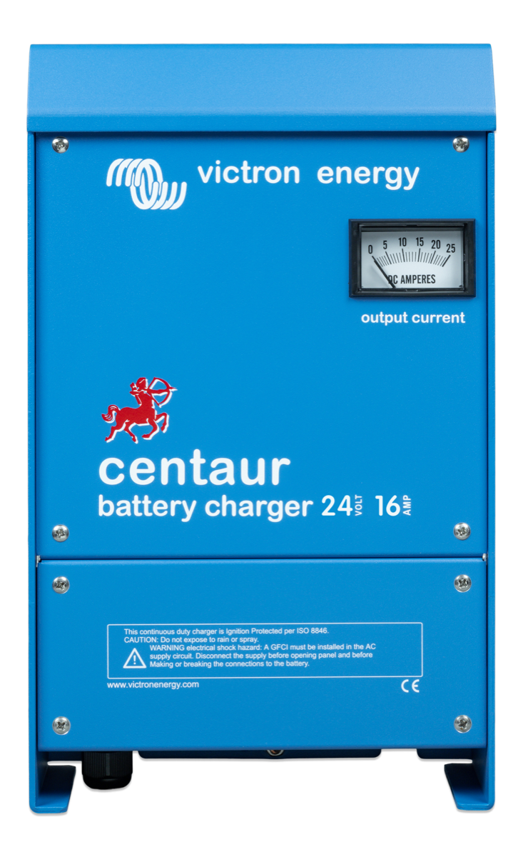 Victron Energy Battery Charger Centaur 24V 16A (3) 90-265V - Charge 3 battery banks