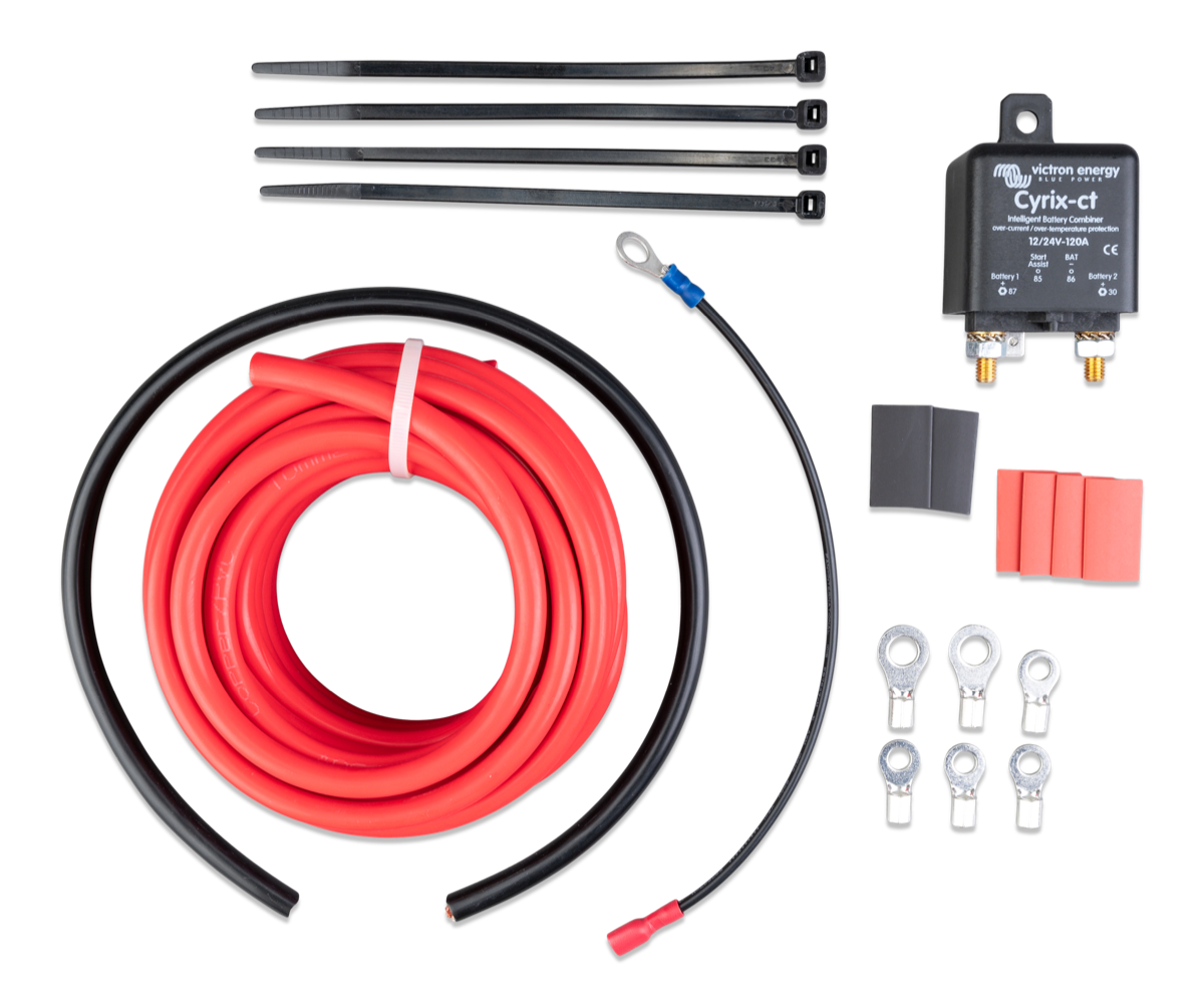 Victron Energy Cyrix-ct Battery Combiner Kit 12/24V 120A