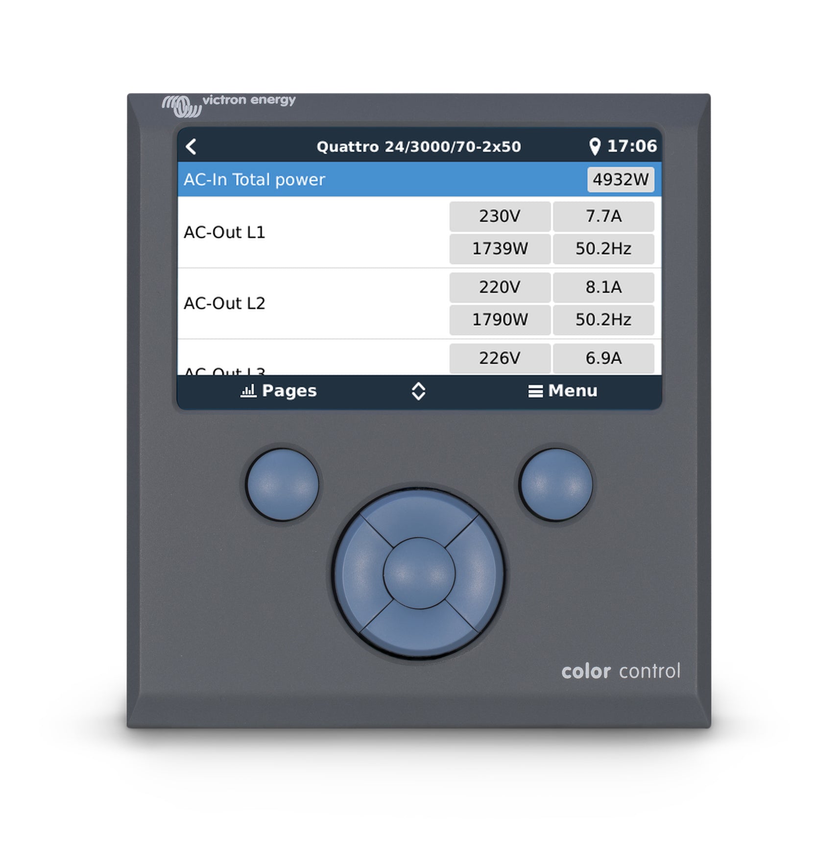 Victron Energy Color Control GX - Communication Centre