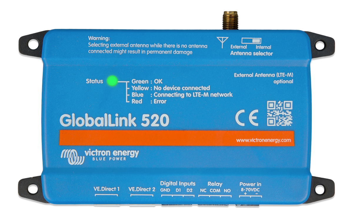 Victron Energy GlobalLink 520 - 4G LTE-M VE.Direct Connectivity