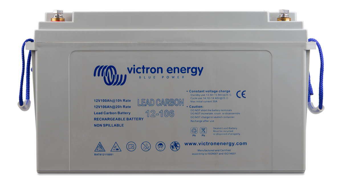 Victron Energy Lead Carbon Battery 12V 106Ah (M8)