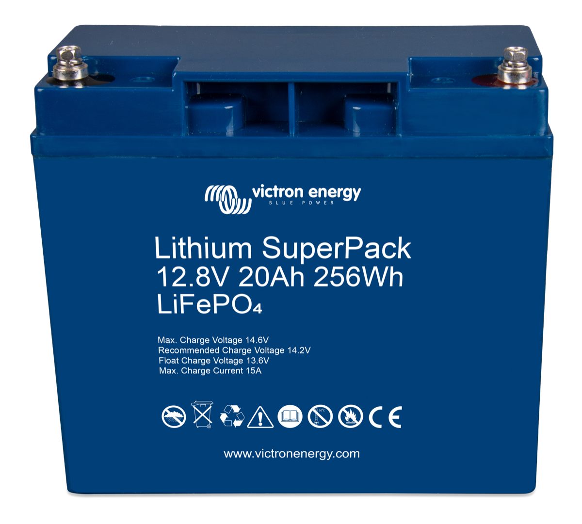 Victron Energy Lithium LiFePO4 SuperPack Batterie 12,8V 20Ah