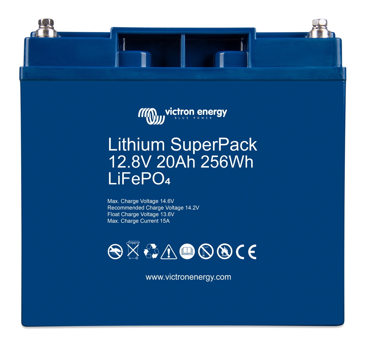 Victron Energy Lithium LiFePO4 SuperPack Batterie 12,8V 20Ah