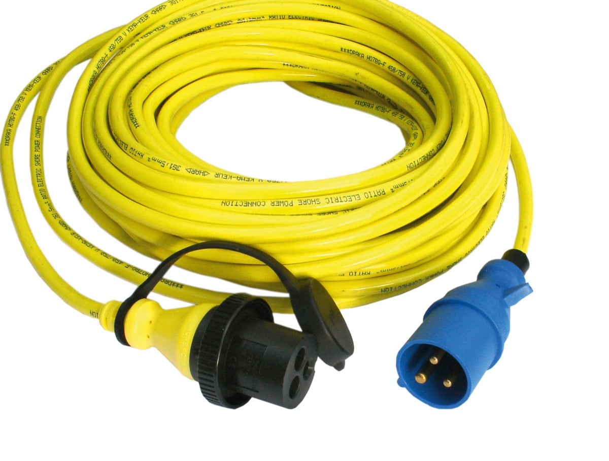 Victron Energy Waterproof Shore Power Cable and Inlet IP56 15M 16A