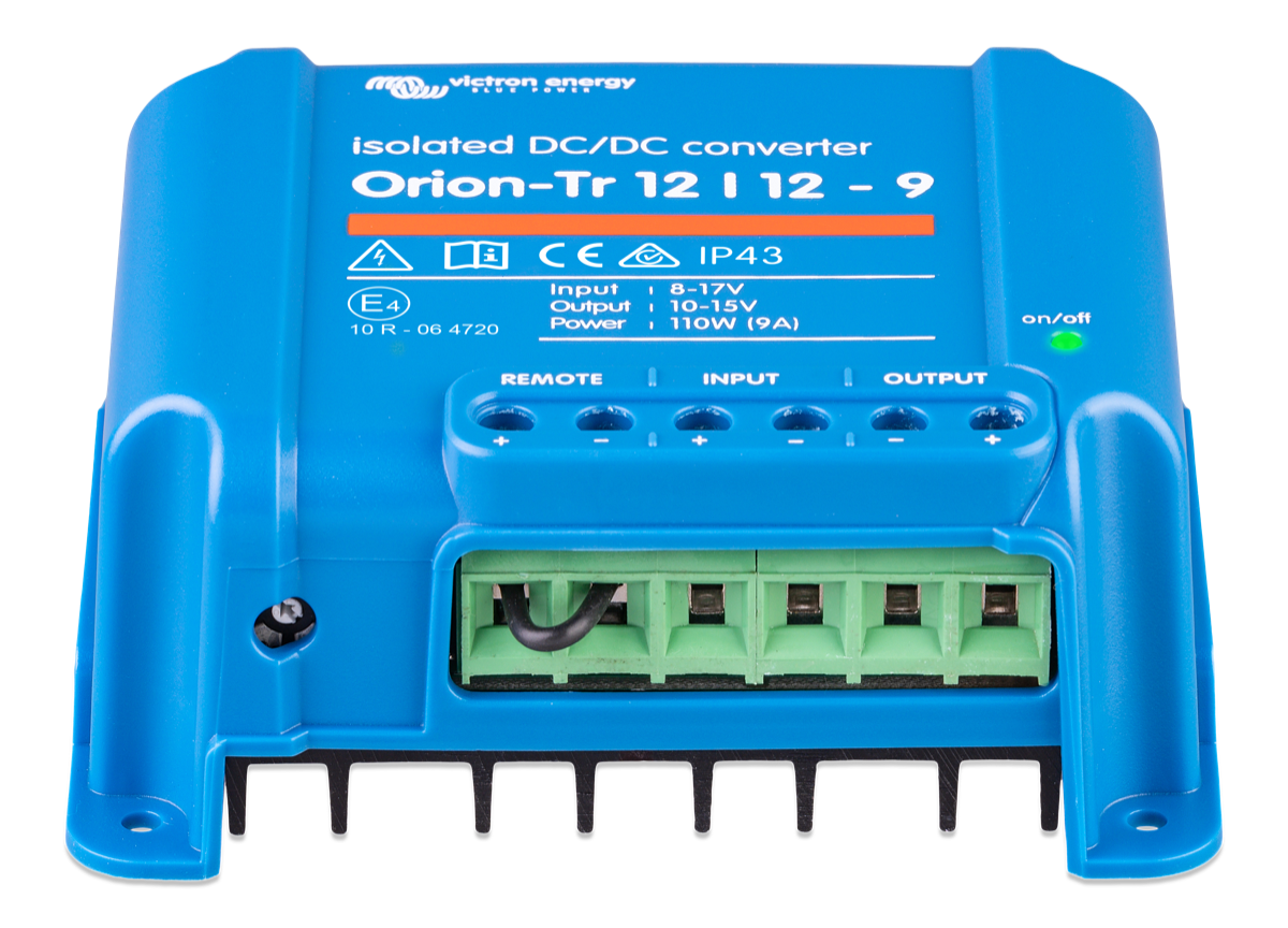 Victron Energy Orion-Tr DC-DC converters isolated 12V-12V 9A 110W