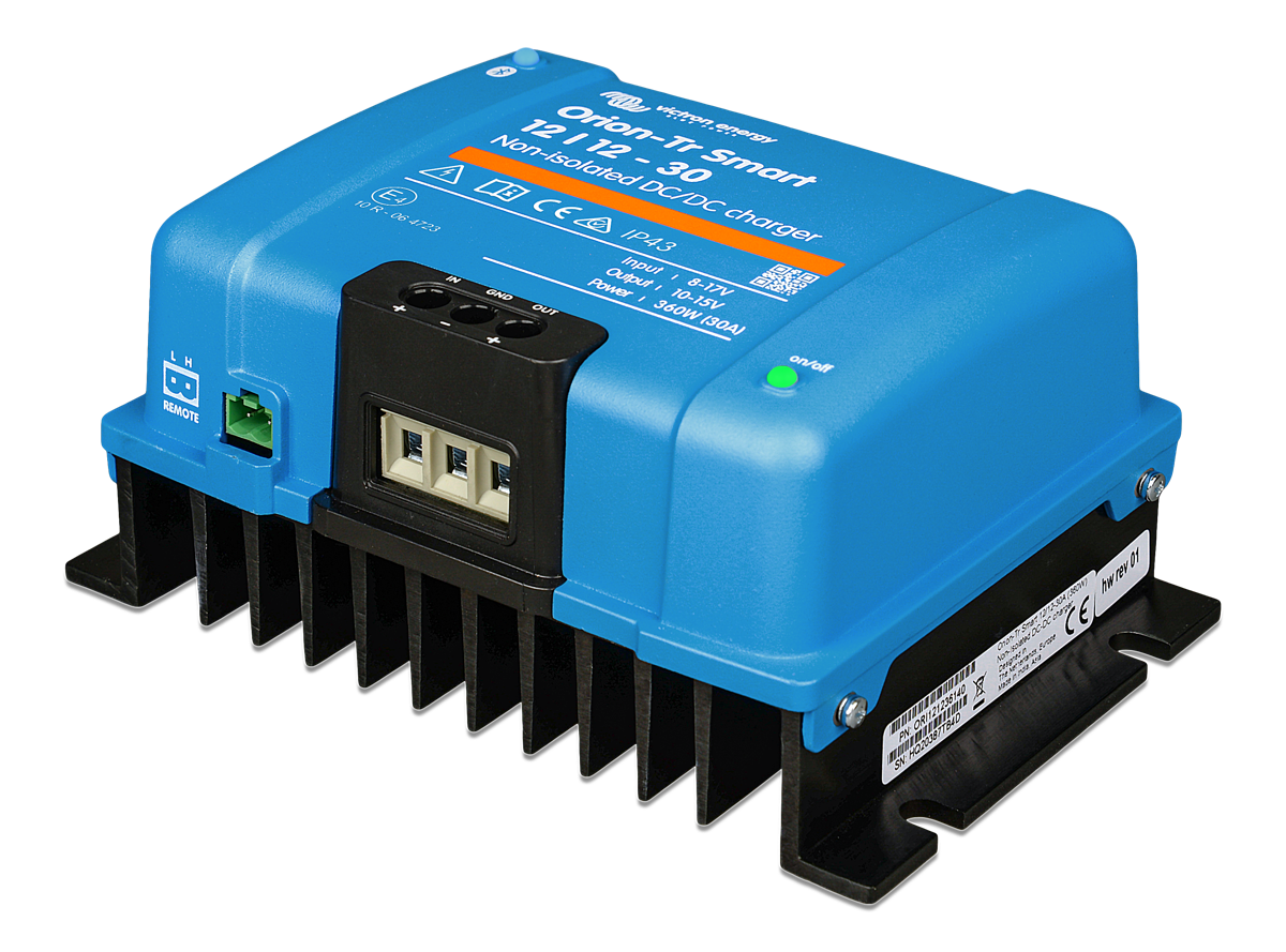 Victron Energy Orion-Tr Smart DC-DC battery charger non-isolated 12V-12V 30A 360W