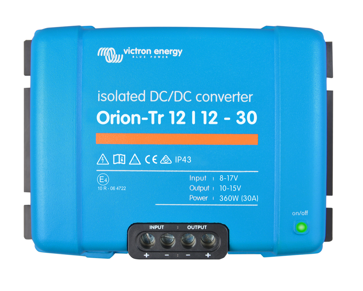 Victron Energy Orion-Tr DC-DC converters isolated 12V-12V 30A 360W