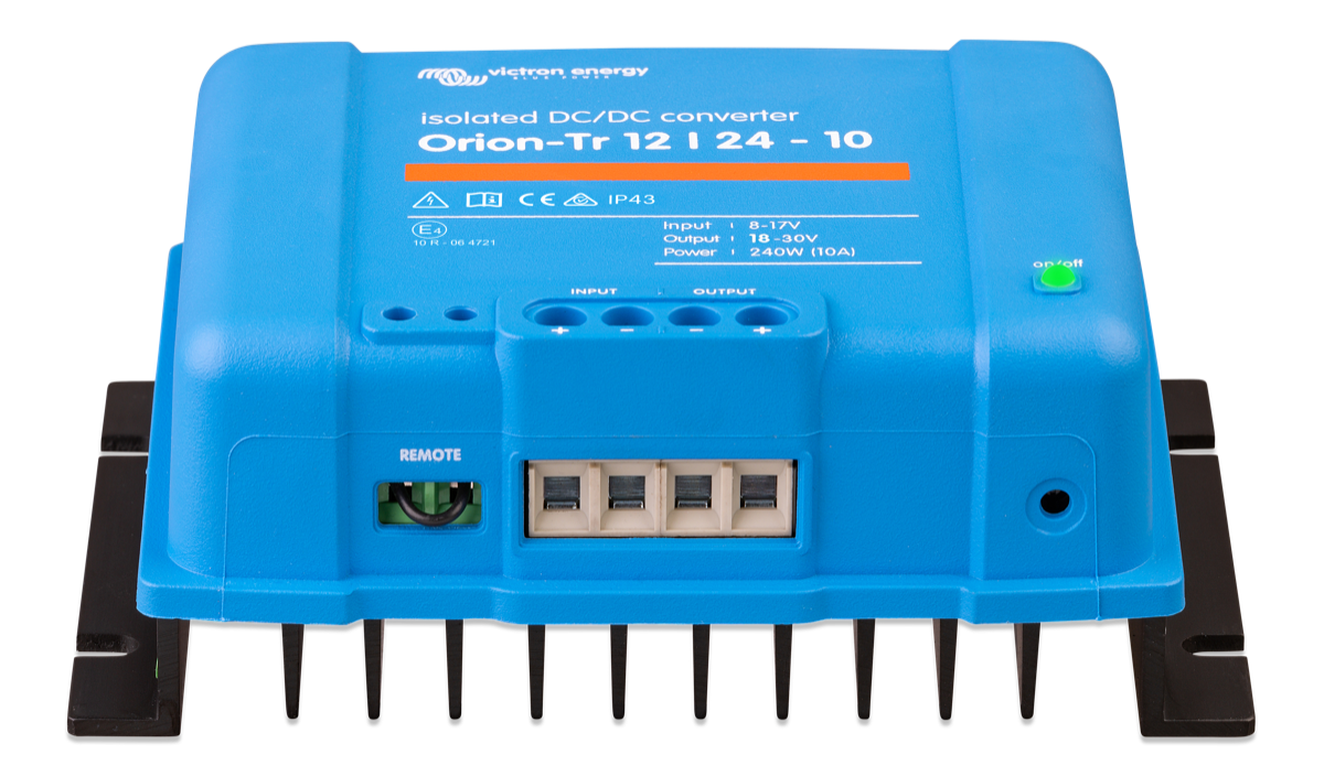 Victron Energy Orion-Tr DC-DC converters isolated 12V-24V 10A 240W