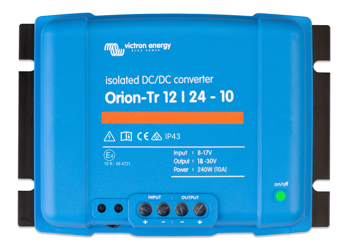 Victron Energy Orion-Tr DC-DC converters isolated 12V-24V 10A 240W