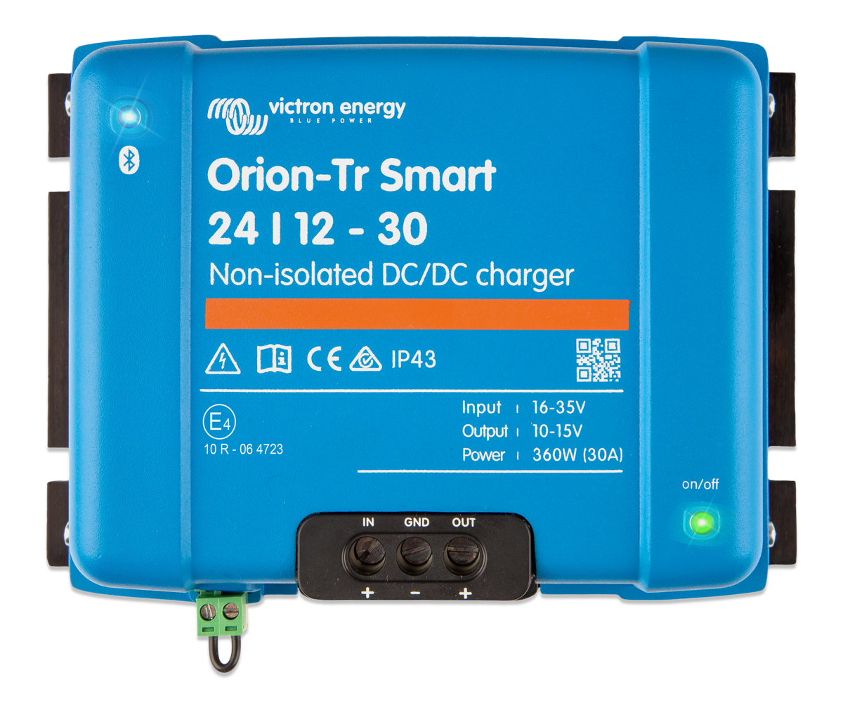 Victron Energy Orion-Tr Smart DC-DC battery charger isolated 24V-12V 20A 240W