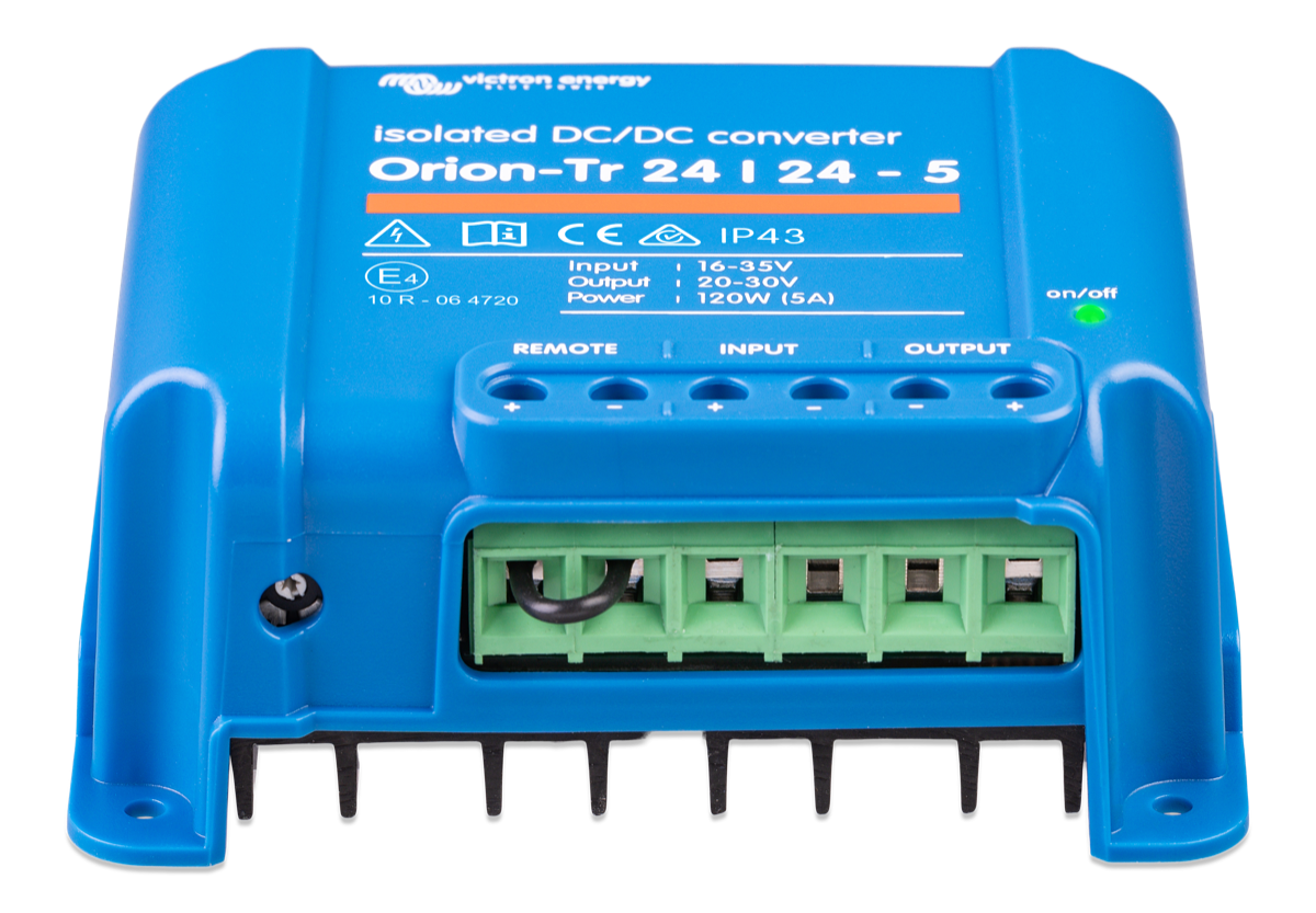 Victron Energy Orion-Tr DC-DC converters isolated 24V-24V 5A 120W