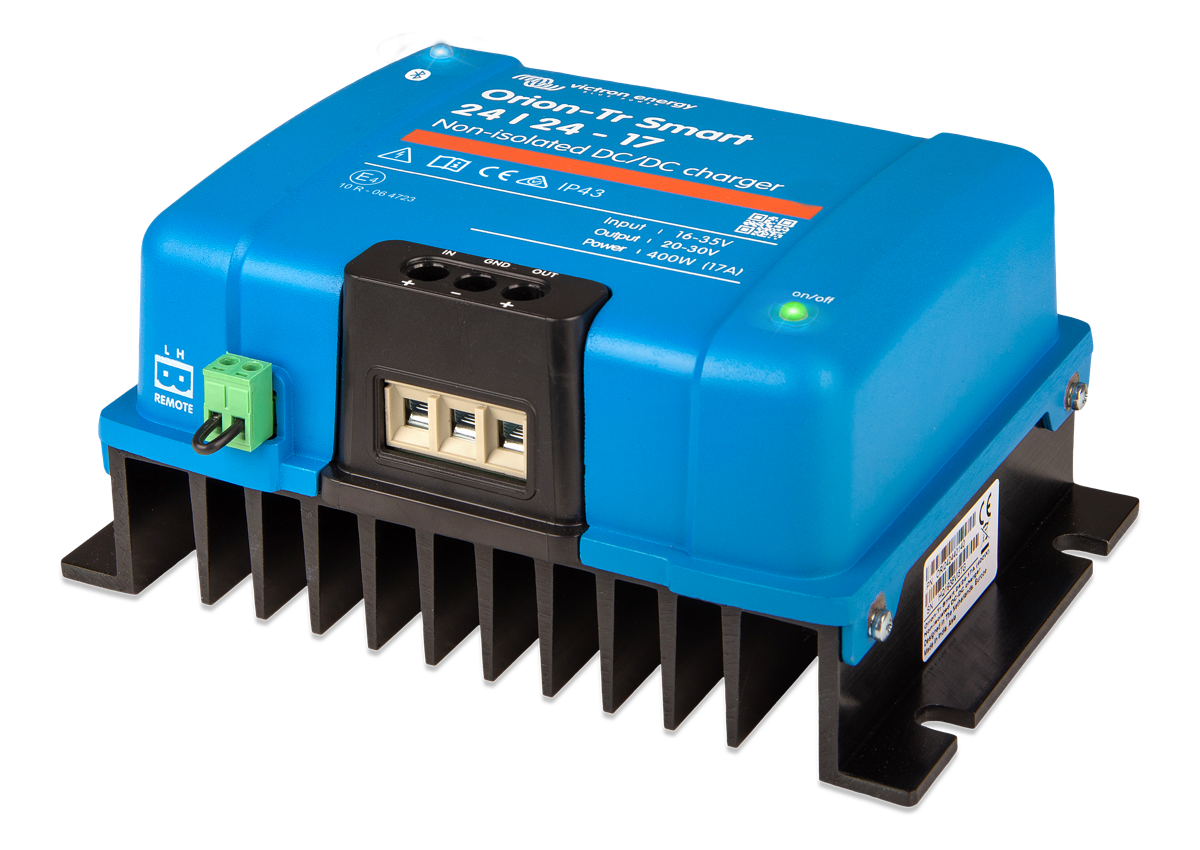 Victron Energy Orion-Tr Smart DC-DC battery charger isolated 24V-24V 12A 280W