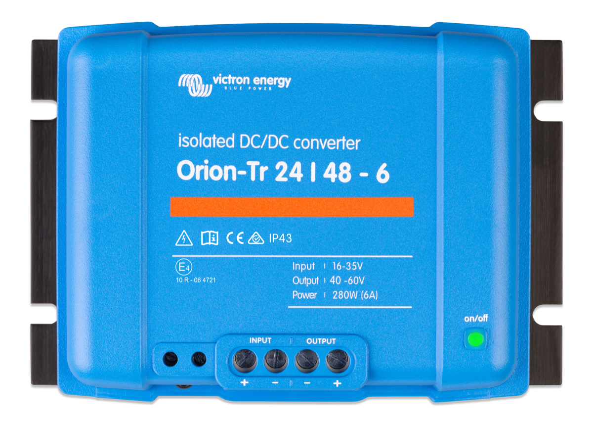 Victron Energy Orion-Tr DC-DC converters isolated 24V-48V 6A 280W