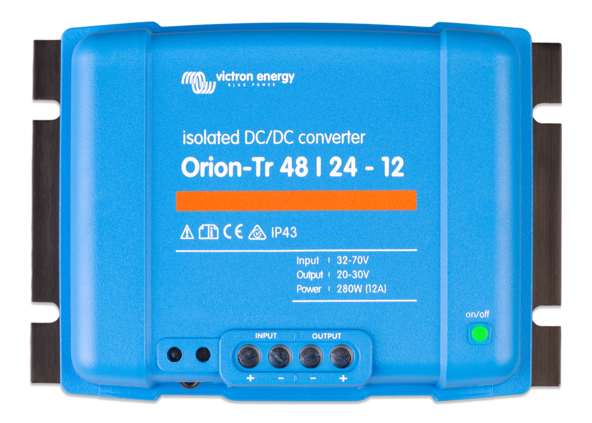 Victron Energy Orion-Tr DC-DC converters isolated 48V-24V 12A 280W