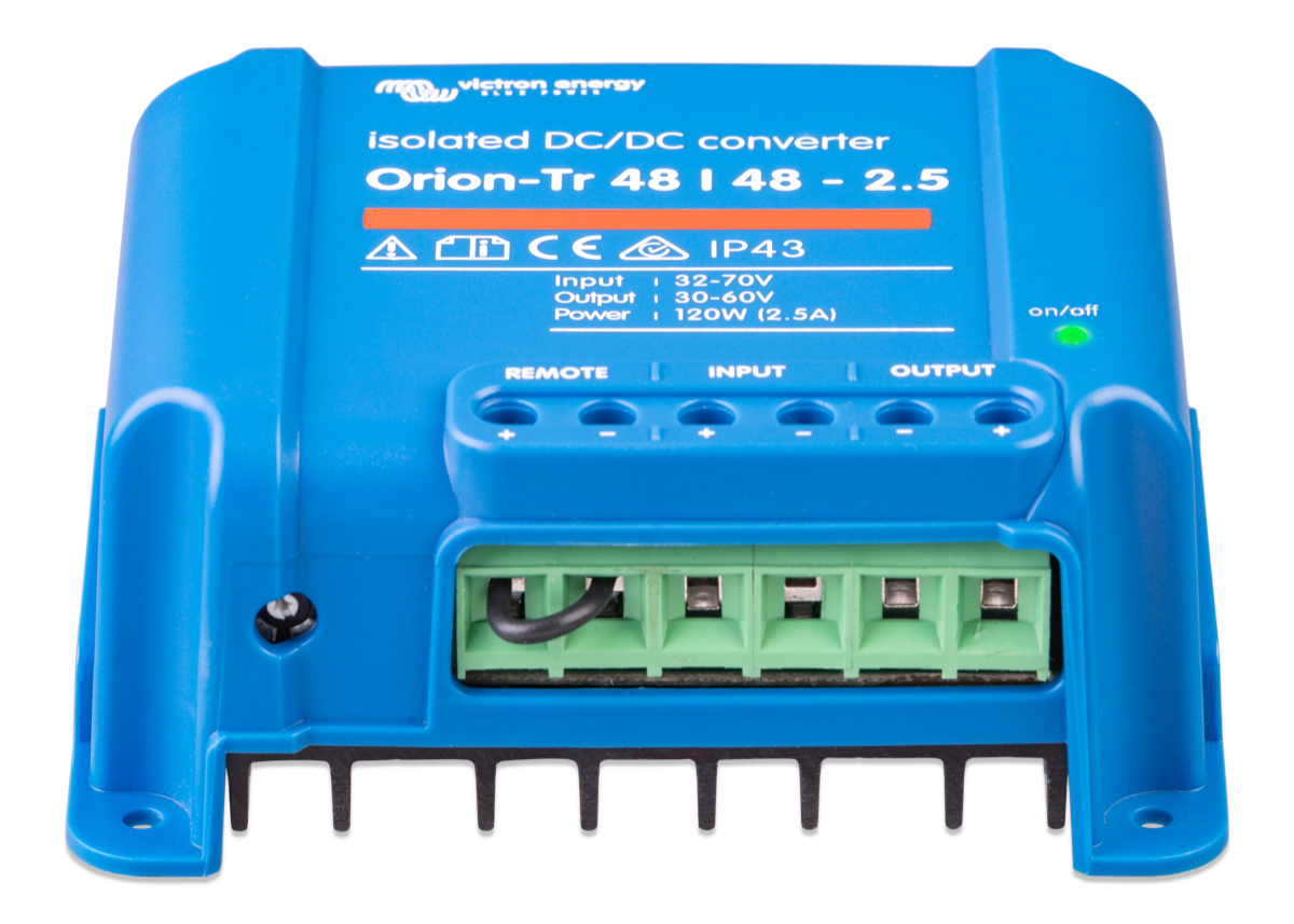 Victron Energy Orion-Tr DC-DC converters isolated 48V-48V 2.5A 120W