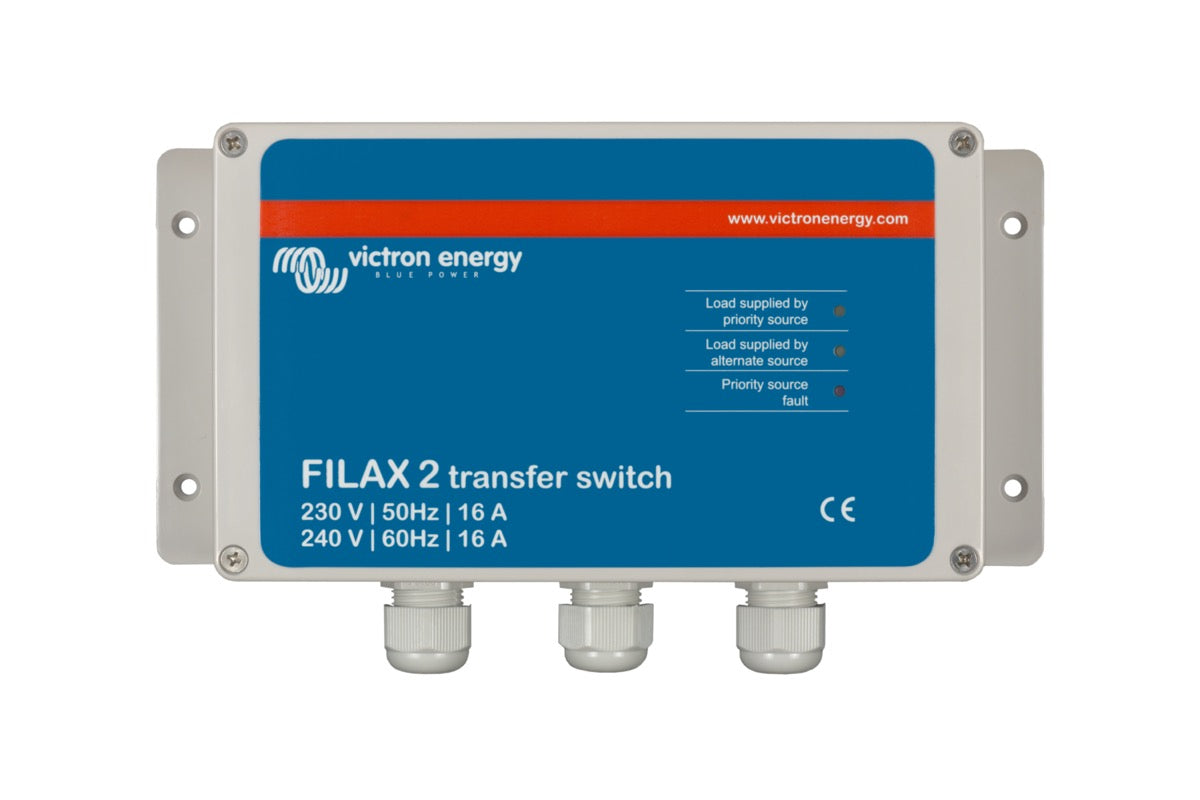 Victron Energy Filax 2 ultra-fast transfer switch 230V/50Hz-240V/60Hz