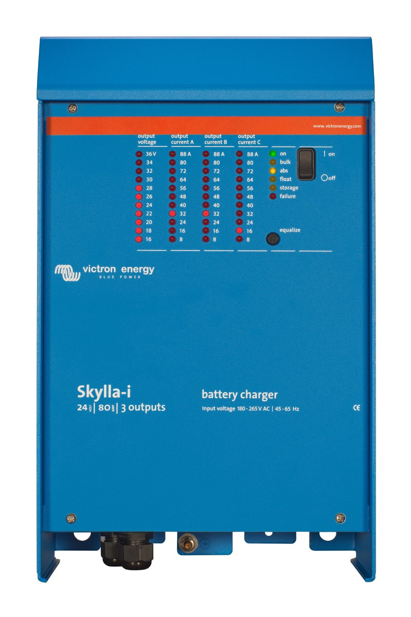 Victron Energy Battery Charger Skylla-i 24V 80A (3) 230V - Charge 3 battery banks