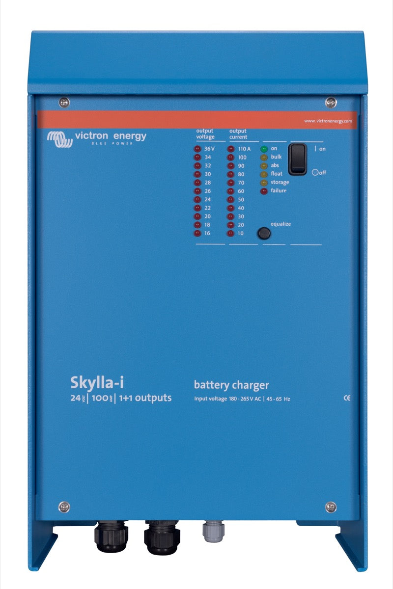 Victron Energy Battery Charger Skylla-i 24V 80A (1+1) 230V - Charge 1 starter battery and 1 battery bank