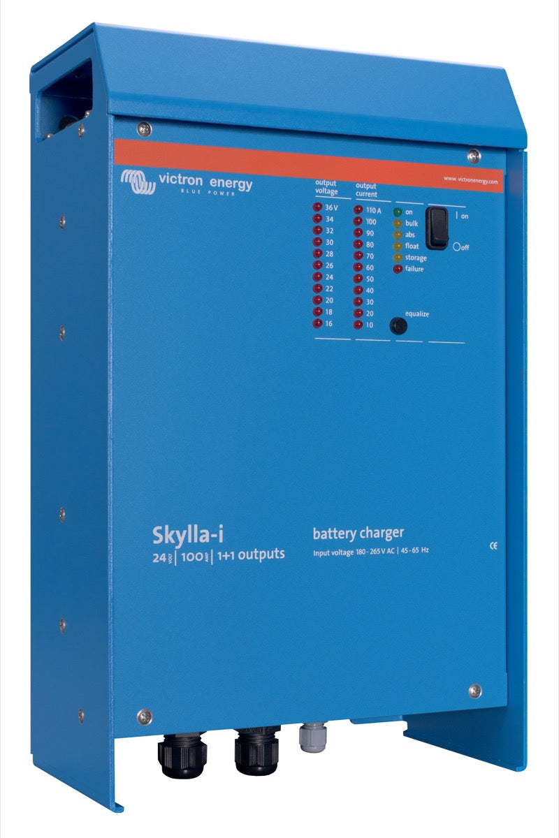 Victron Energy Battery Charger Skylla-i 24V 80A (1+1) 230V - Charge 1 starter battery and 1 battery bank