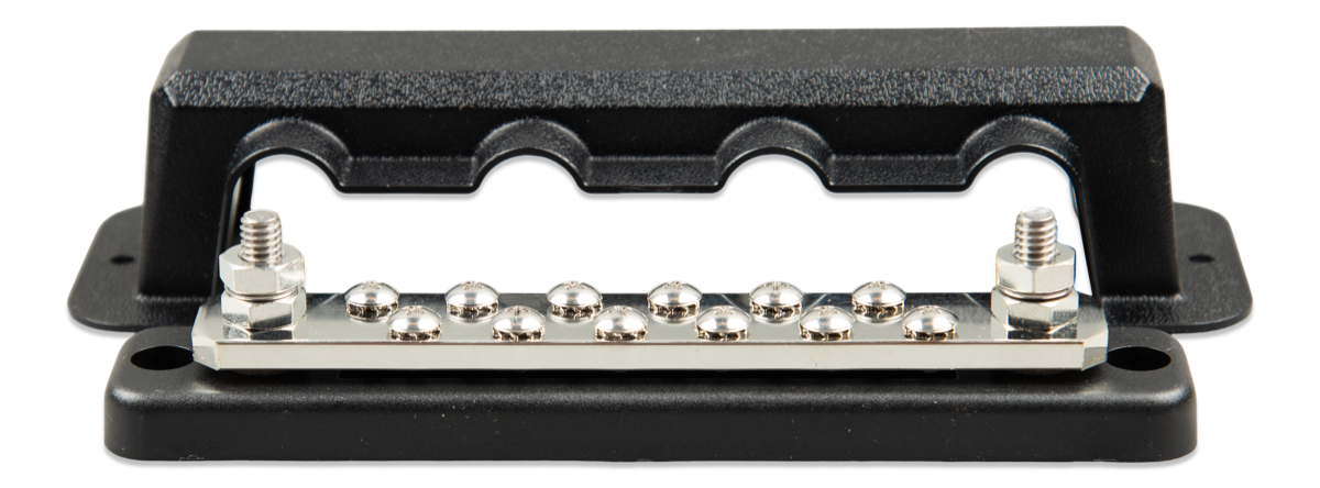 Victron Energy Busbar 70V 250A 2P with 12 Screws and cover